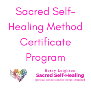 sacred self-healing method certificate program